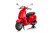 Pojazd Skuter Vespa ROMA Czerwony