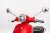 Pojazd Skuter Vespa ROMA Czerwony