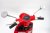 Pojazd Skuter Vespa ROMA Czerwony