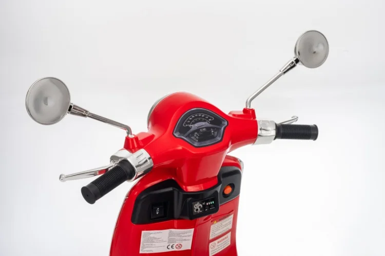 Pojazd Skuter Vespa ROMA Czerwony