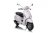 Pojazd Skuter Vespa ROMA Biały
