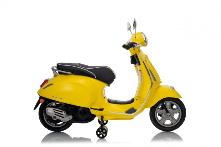 Pojazd Skuter Vespa ROMA Żółty