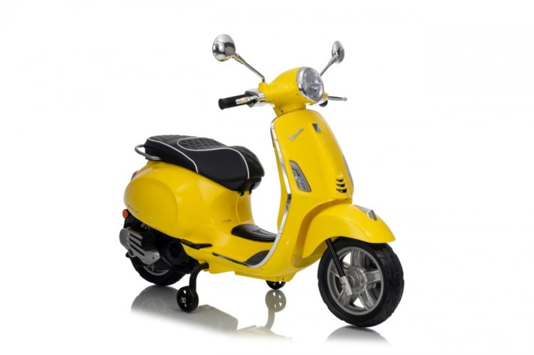 Pojazd Skuter Vespa ROMA Żółty