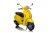 Pojazd Skuter Vespa ROMA Żółty