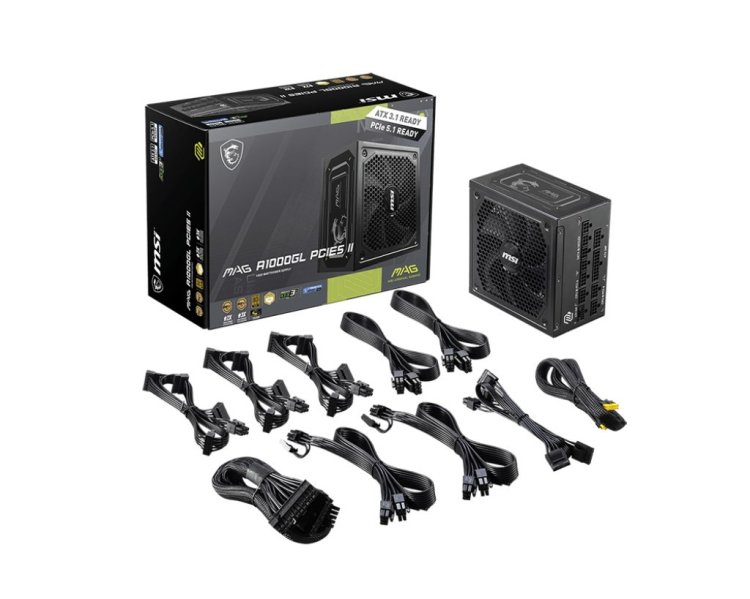 Zasilacz MSI MAG A1000GL PCIE5 II