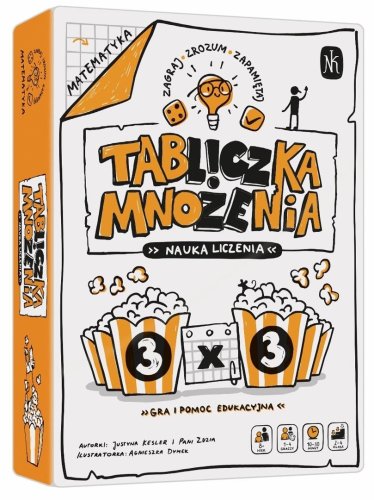 Tabliczka mnożenia. Nauka liczenia