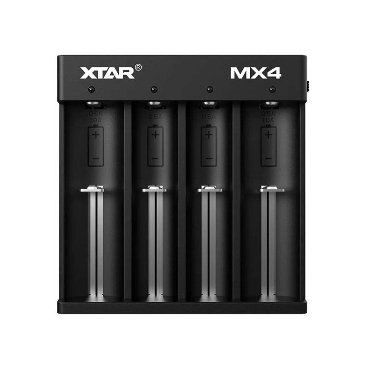 XTAR ŁADOWARKA DO AKUMULATORÓW LI-ION, NIMH UNIWERSALNA MX4