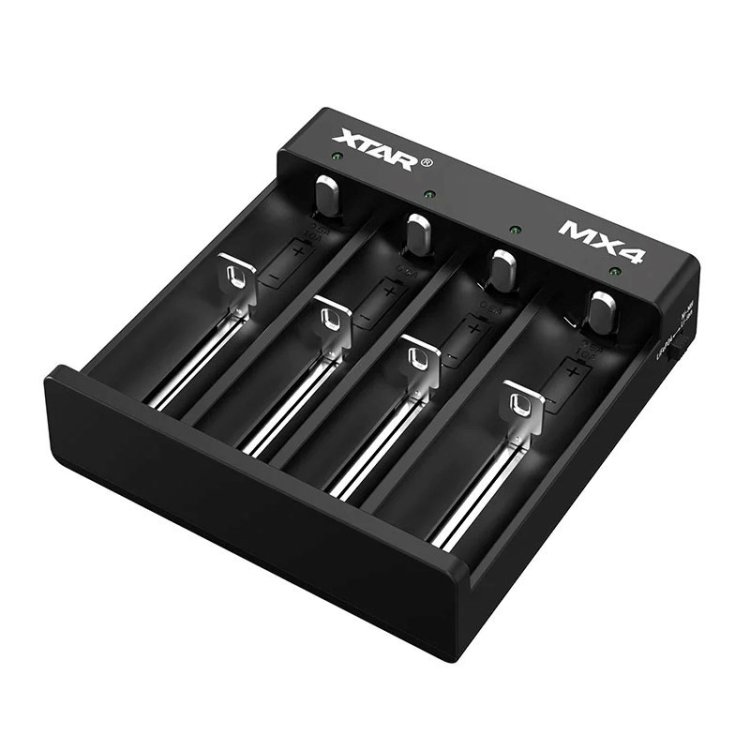 XTAR ŁADOWARKA DO AKUMULATORÓW LI-ION, NIMH UNIWERSALNA MX4