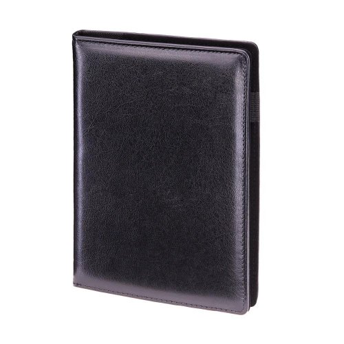 Notes A4 wymienny wkład zapięcie na gumkę czarny