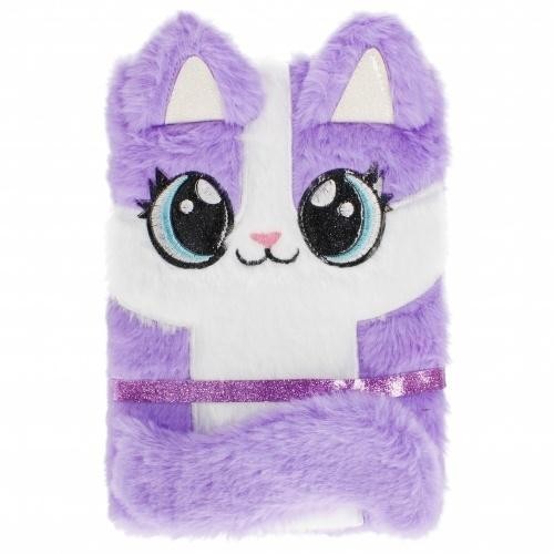 Notes pluszowy A5 Cat Big Eyes