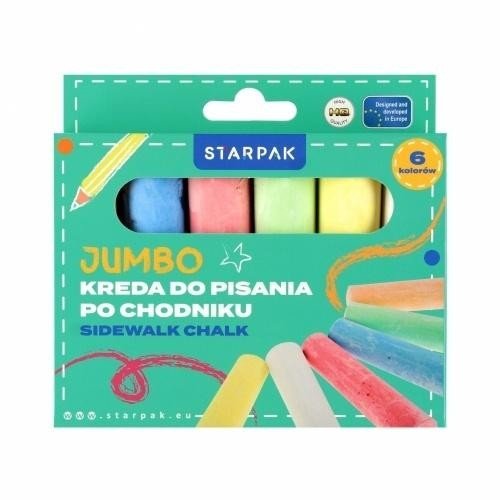 Kreda chodnikowa Jumbo 6szt