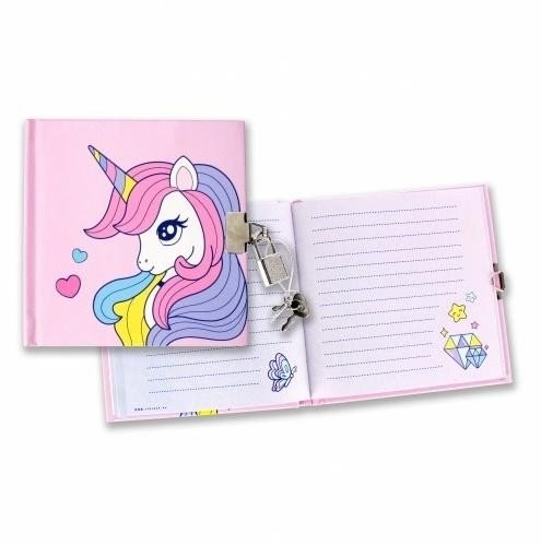 Pamiętnik na kłódkę Unicorn