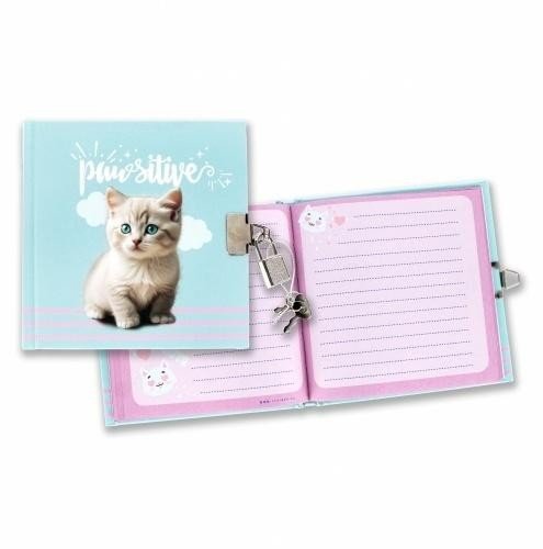 Pamiętnik na kłódkę Cuties Kitty