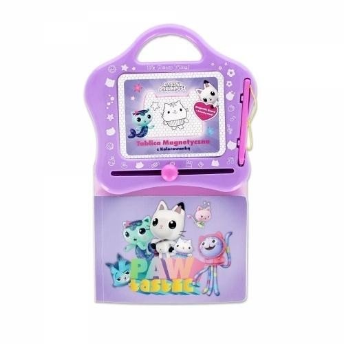 Tablica magnetyczna z kolorowanką Gabby