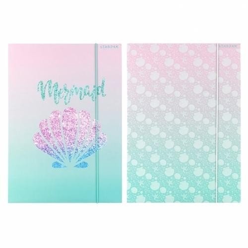 Teczka z gumką A4 Shell mix