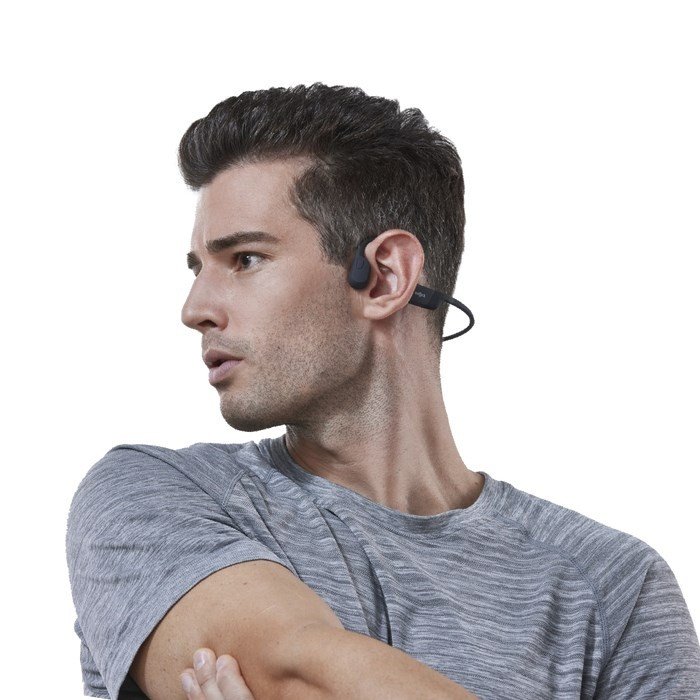 Słuchawki bezprzewodowe kostne Shokz OpenRun Mini USB-C Czarne