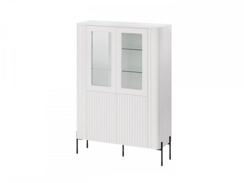 Witryna VERA 110x40x160 biały mat