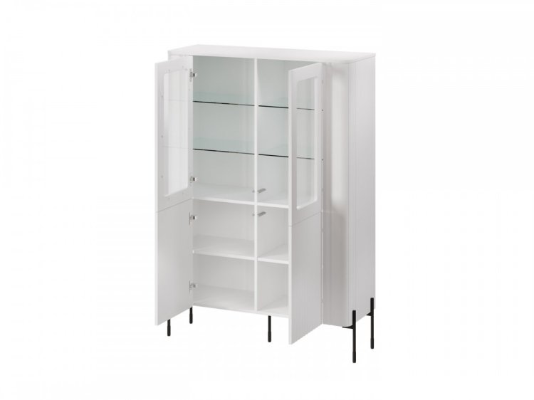 Witryna VERA 110x40x160 biały mat