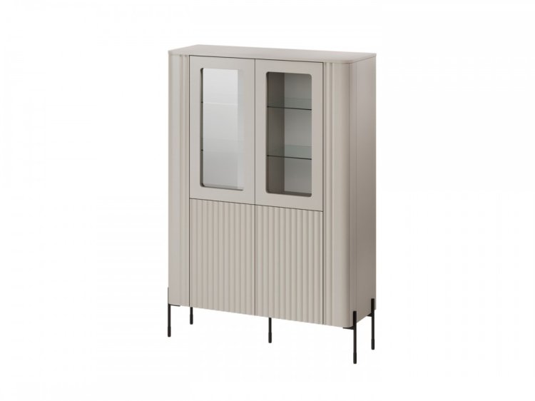 Witryna VERA 110x40x160 kaszmir mat