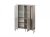 Witryna VERA 110x40x160 kaszmir mat