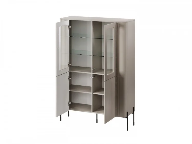 Witryna VERA 110x40x160 kaszmir mat
