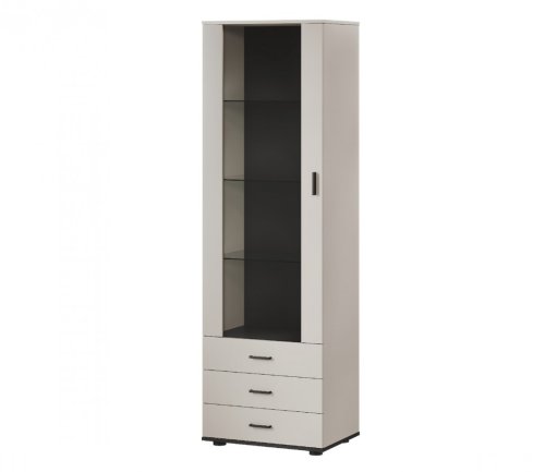 Witryna S1 SOHO 60x41x192 kaszmir+ czarny
