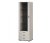 Witryna S1 SOHO 60x41x192 kaszmir+ czarny