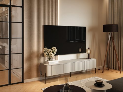 Szafka RTV VERA 190x40x50 kaszmir mat