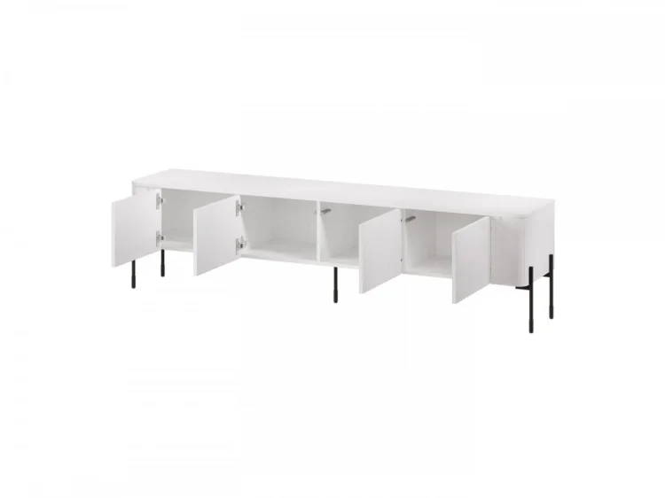 Szafka RTV VERA 190x40x50 biały mat