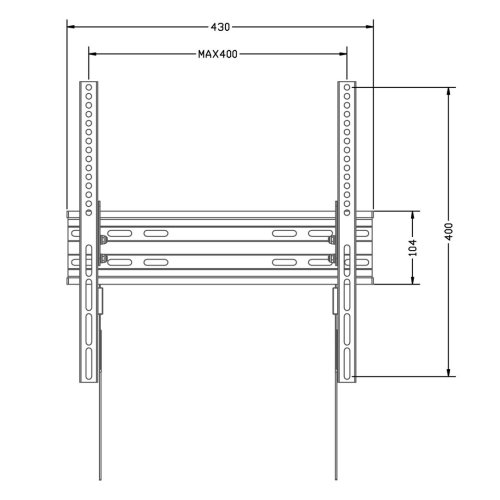 MACLEAN UCHWYT DO TELEWIZORA MC-748A