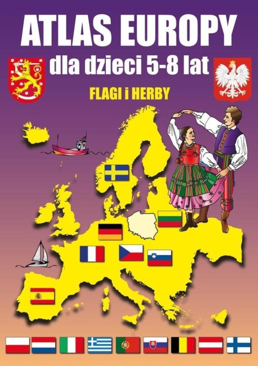 Atlas Europy dla dzieci 5-8 lat