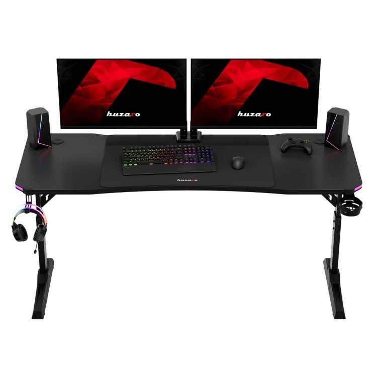 Biurko gamingowe Huzaro Hero 4.6 RGB Black