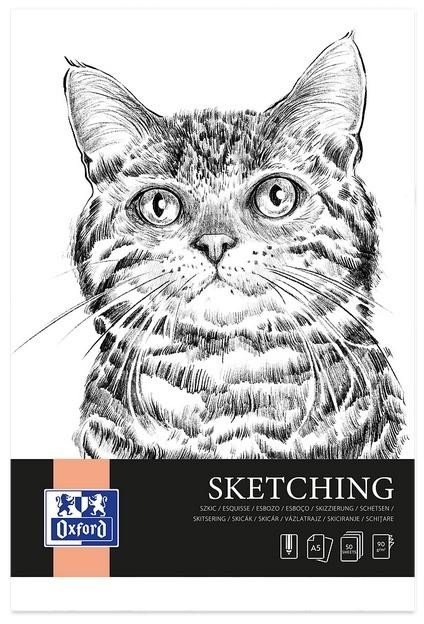 Blok artystyczny szkicownik A5/50K 90G