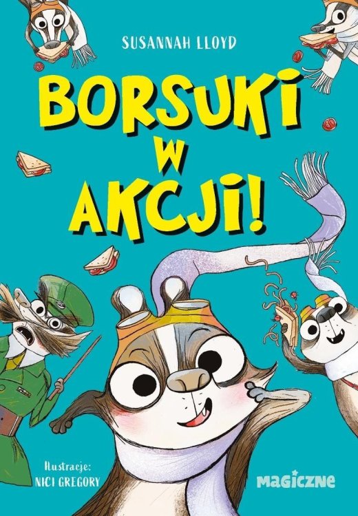 Borsuki w akcji