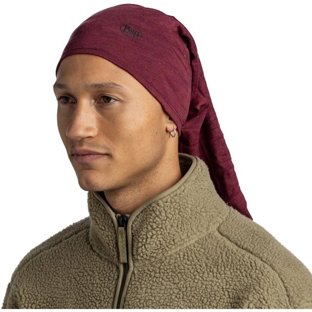 Bandana BUFF MERINO MIDWEIGHT MELANGE TIBETAN RED