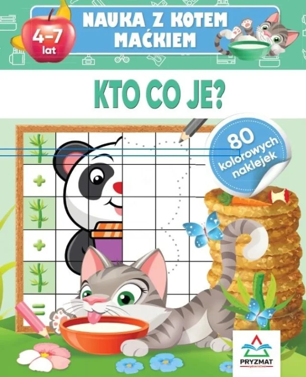 Nauka z kotem Maćkiem. Kto co je