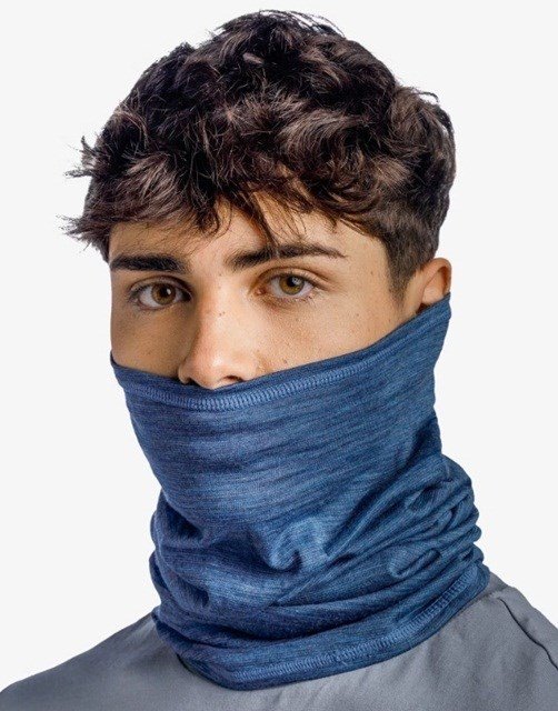 Bandana BUFF MERINO LIGHTWEIGHT MULTISTRIPES TEMPEST