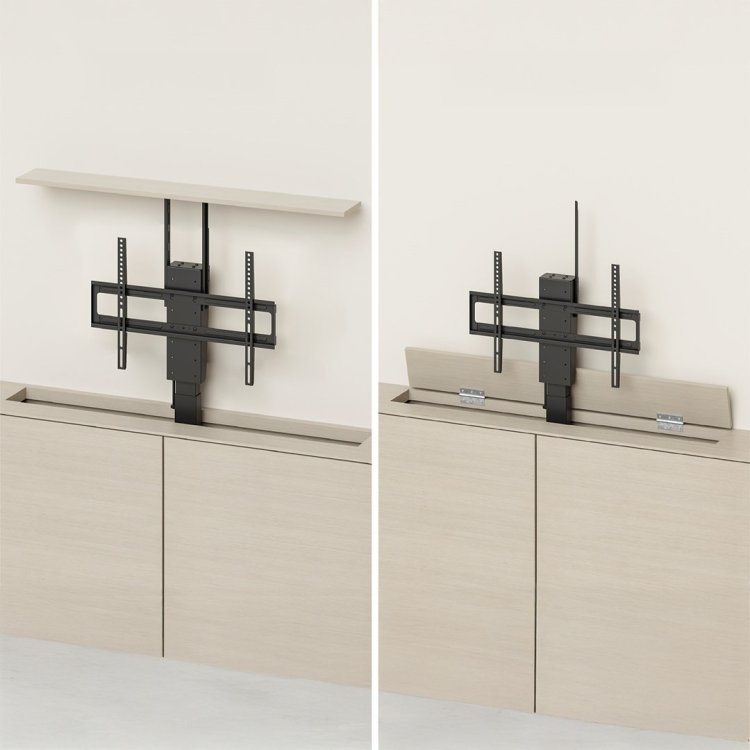 MACLEAN UCHWYT ELEKTRYCZNY SUFITOWO-PODŁOGOWY, WYSUWANY, 43''-88'', VESA 600X400, MAX 60KG, 100-240V AC,50/60HZ; MC-125