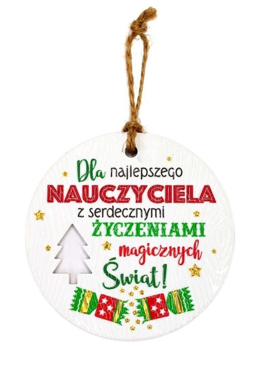 Zawieszka ceramiczna Boże Narodzenie