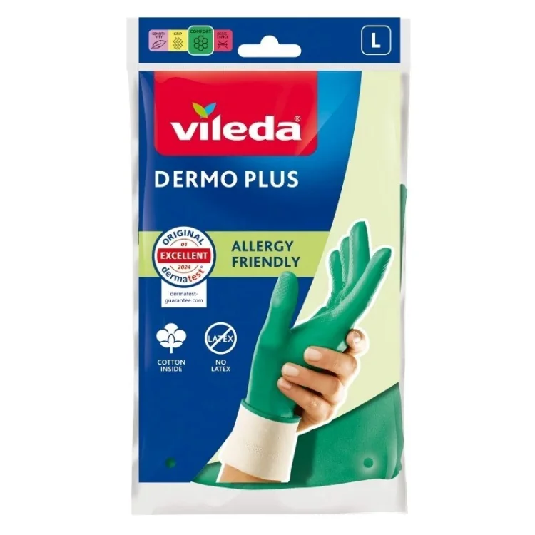 Rękawice Vileda Dermo Plus "L"