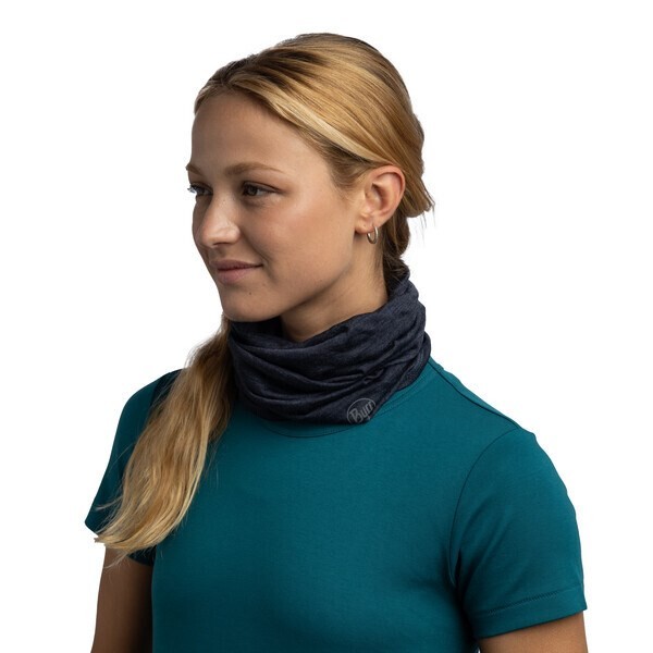 Bandana BUFF MERINO LIGHTWEIGHT SOLID SOLID NIGHT BLUE