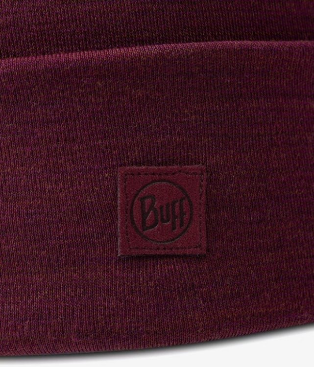 Czapka BUFF MERINO MIDWEIGHT BEANIE MELANGE TIBETAN RED