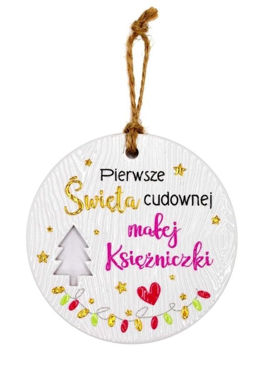 Zawieszka ceramiczna Boże Narodzenie