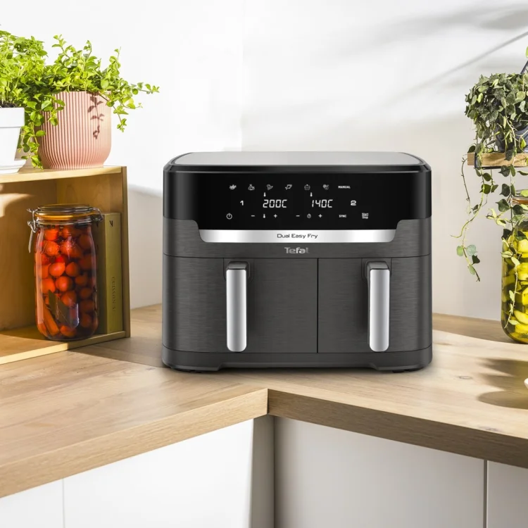 Frytkownica beztłuszczowa TEFAL DualEasy EY942HE0