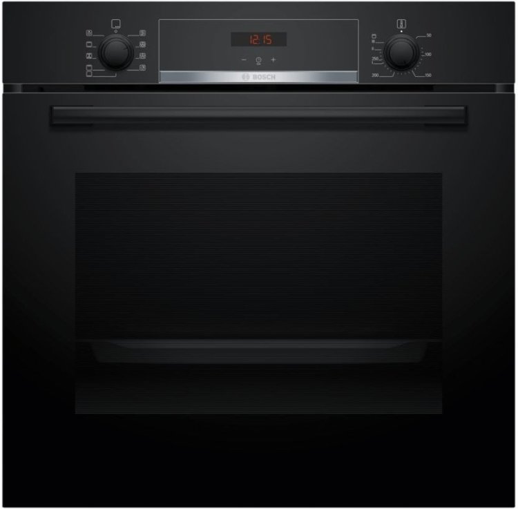 Piekarnik BOSCH HBA514BB3 + Prowadnice teleskopowe 1 poziomowe BOSCH HEZ538000