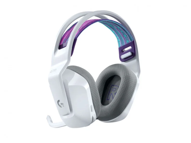 Słuchawki Logitech G733 Lightspeed Białe