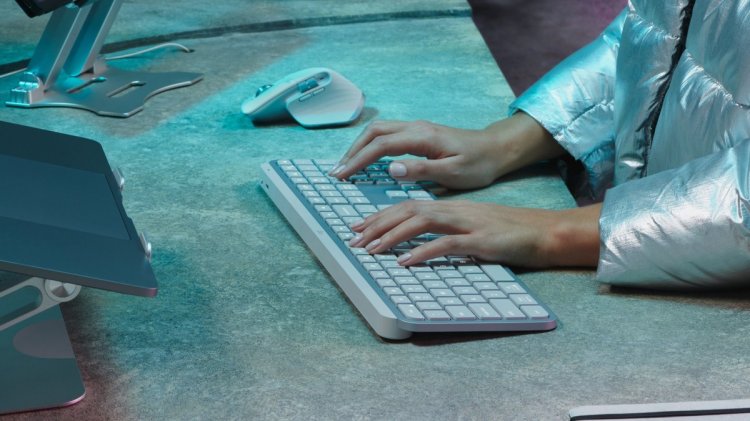 Klawiatura Logitech MX Keys S US Grey