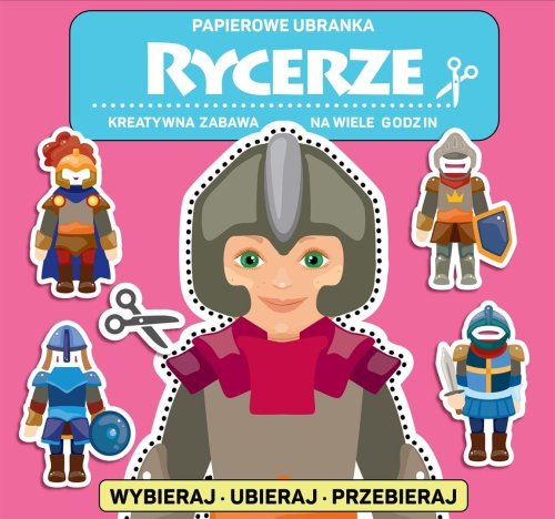 Papierowe ubranka. Rycerze