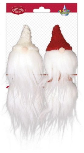 Zawieszki głowy skrzata 40x150 4szt