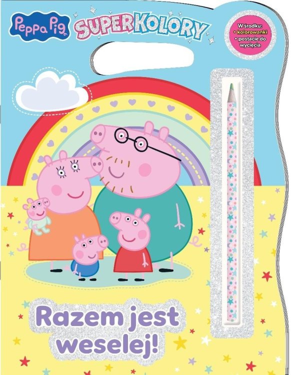 Świnka Peppa. Superkolory. Razem jest weselej!